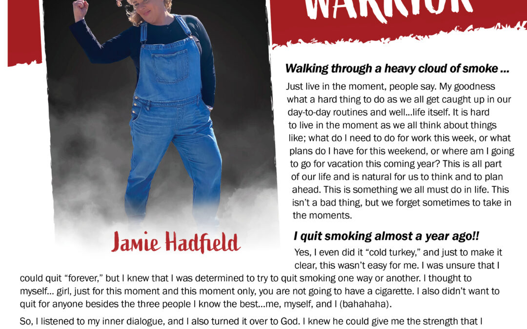 Wellness Warrior – Jamie Hadfield – April 2024